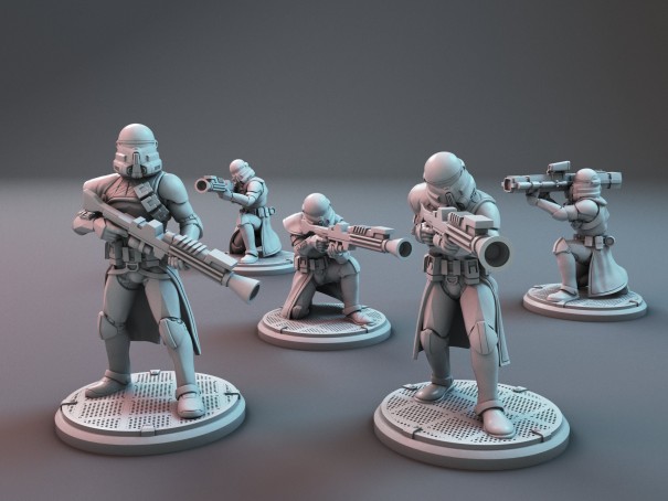 Clone Troopers miniatures