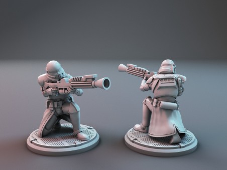 Miniaturas de Clon Troopers