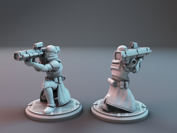 Miniaturas de Clon Troopers