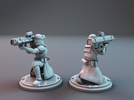 Miniaturas de Clon Troopers