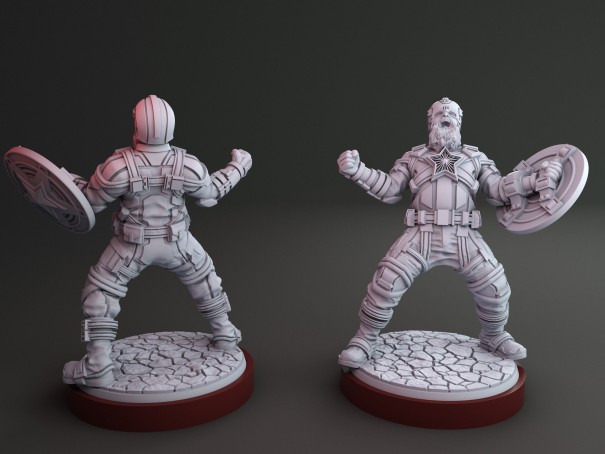 Miniatura Defensor Rojo