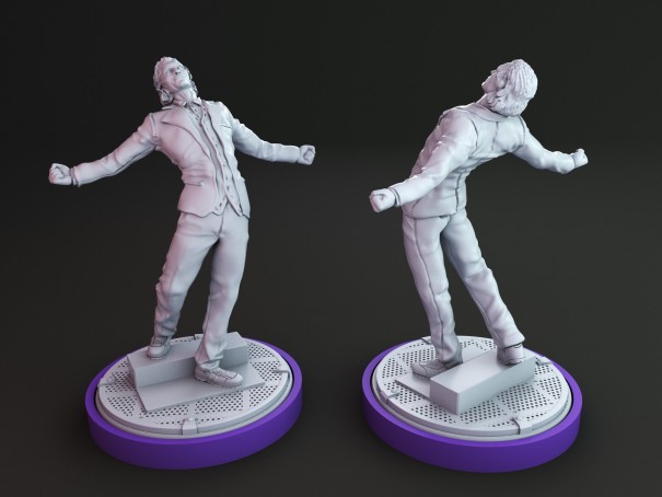 Joaquin Phoenix "Joker" miniature