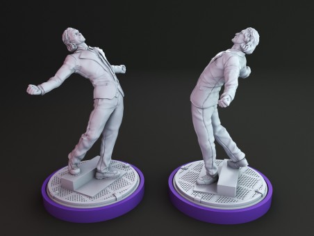 Joaquin Phoenix "Joker" miniature
