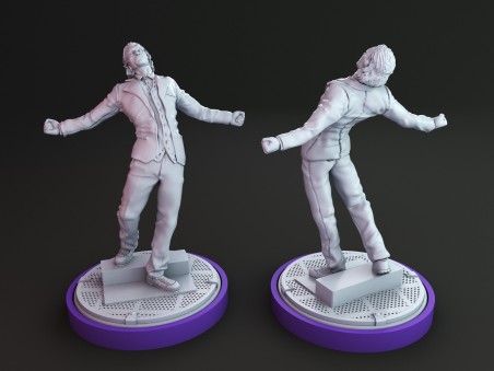 Joaquin Phoenix "Joker" miniature