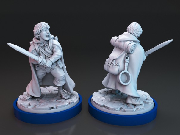 Las miniaturas de Semielfos contra las Sombras
