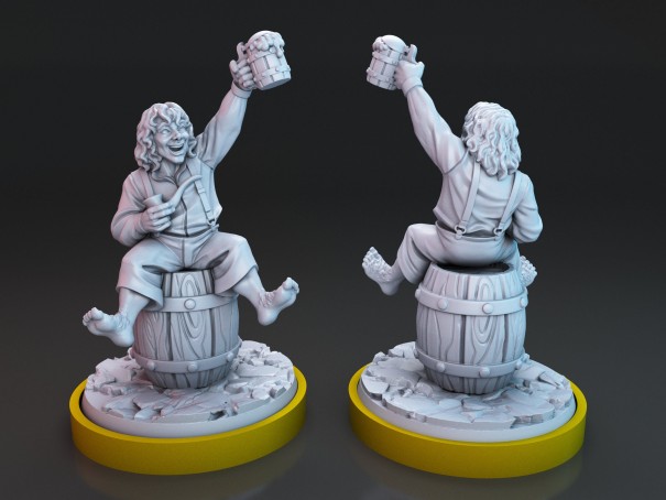 Las miniaturas de Semielfos contra las Sombras