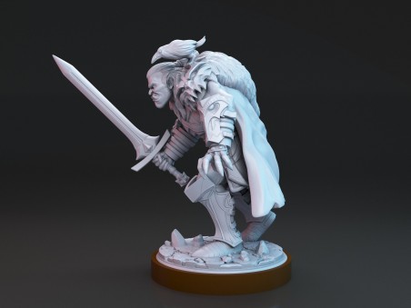 Gazzmal the Orc Warrior miniature