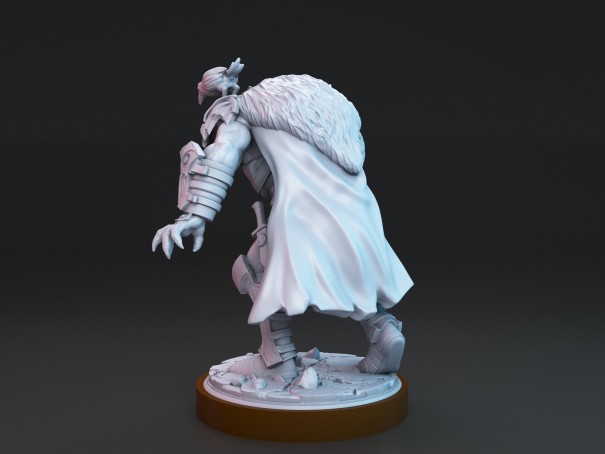 Miniatura de Gazzmal, el Guerrero Orco