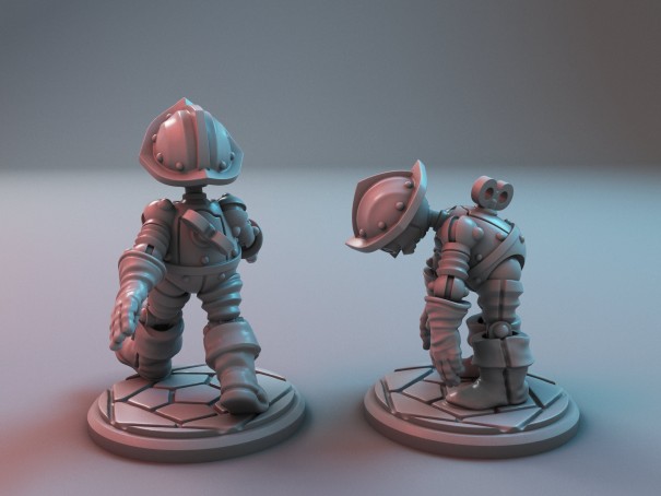 Tin Soldier miniatures (Pack of 2 minis)