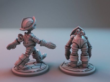 Tin Soldier miniatures (Pack of 2 minis)