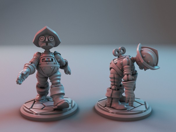Tin Soldier miniatures (Pack of 2 minis)
