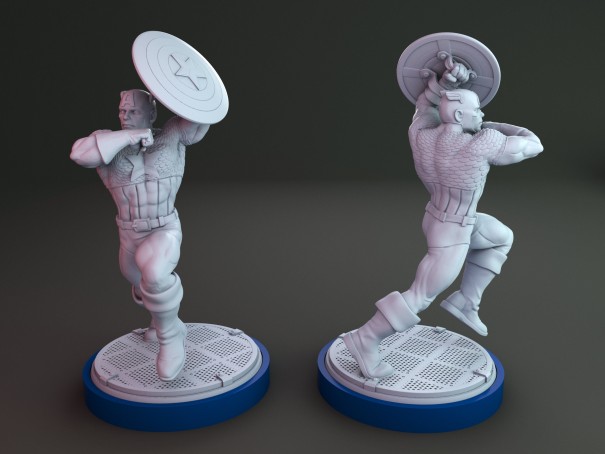 Miniatura de Capitán América V2