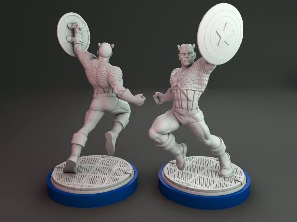 Miniatura de Capitán América V1
