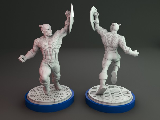 Miniatura de Capitán América V1
