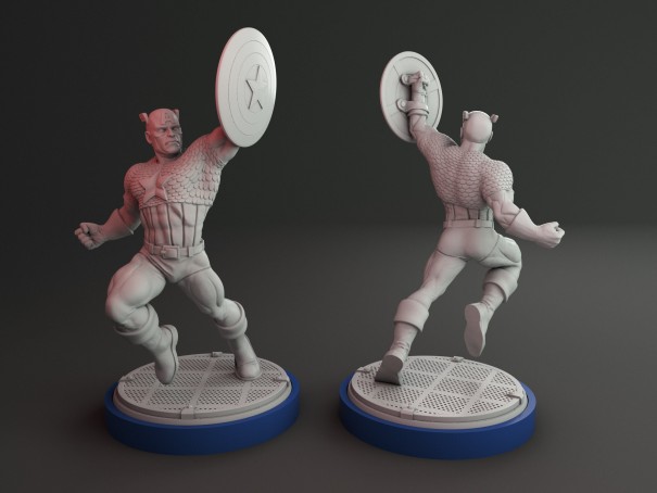 Miniatura de Capitán América V1