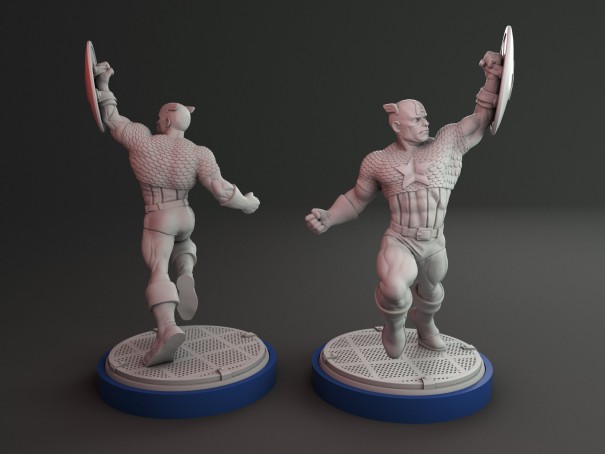 Miniatura de Capitán América V1