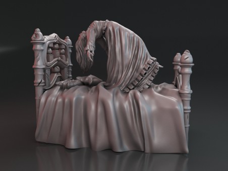 Exorcist girl "The Bed"