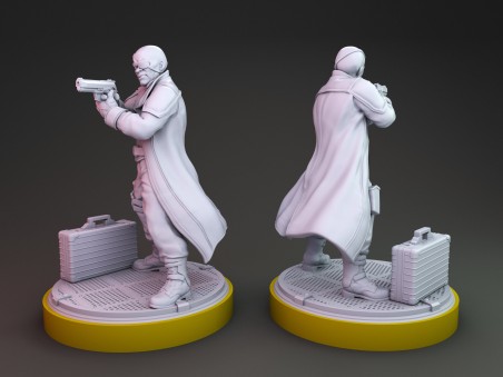 Nick Fury miniature
