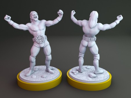 Hulk Hogan miniature