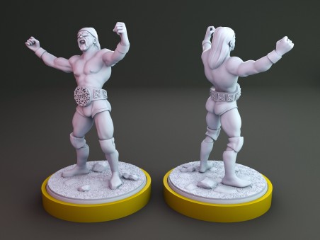 Hulk Hogan miniature