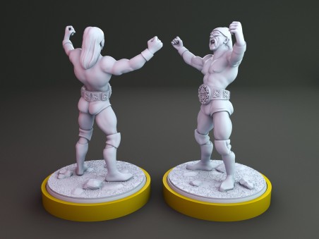 Hulk Hogan miniature