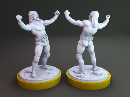 Hulk Hogan miniature