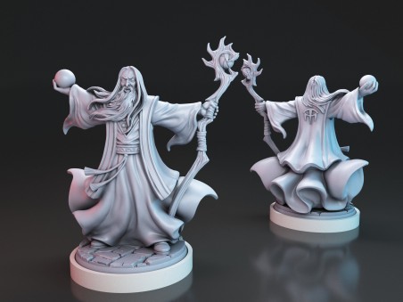 The White Wizard miniature