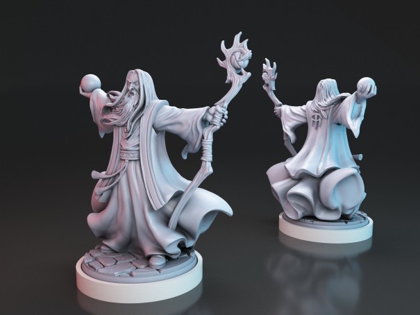 Miniatura del Mago Blanco