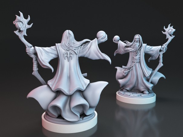 Miniatura del Mago Blanco