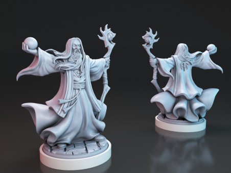 The White Wizard miniature