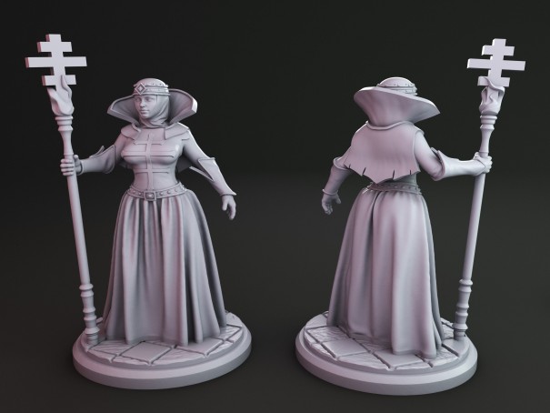 Miniatura de Mujer Fantástica "Cristina"