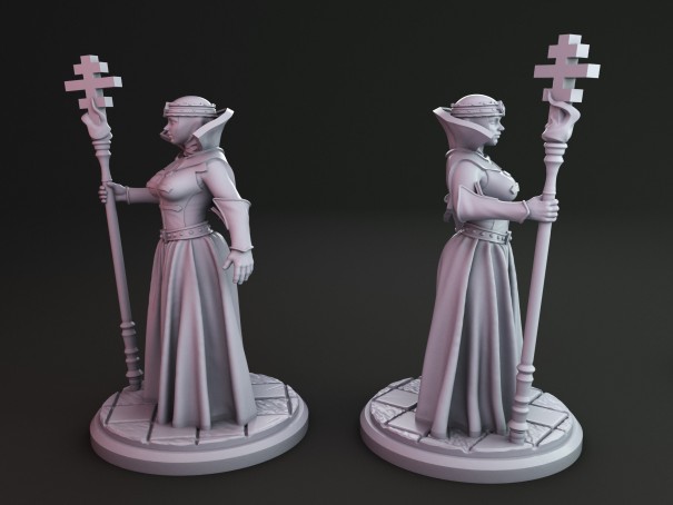 Miniatura de Mujer Fantástica "Cristina"