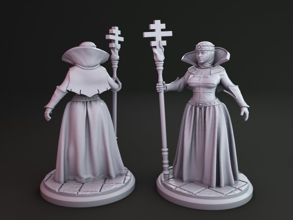 Miniatura de Mujer Fantástica "Cristina"