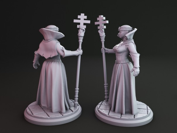 Miniatura de Mujer Fantástica "Cristina"