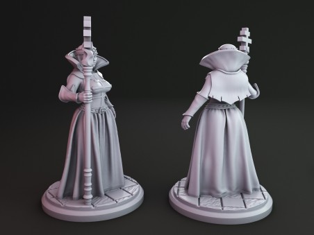 Fantasy Woman "Cristina" miniature