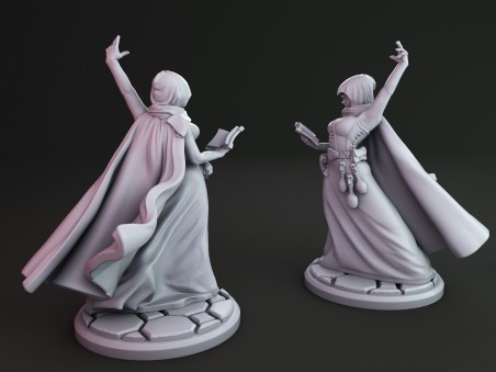 Fantasy Woman "Latifa" miniature