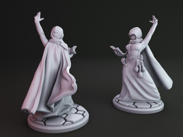 Miniatura de Mujer Fantástica "Latifa"