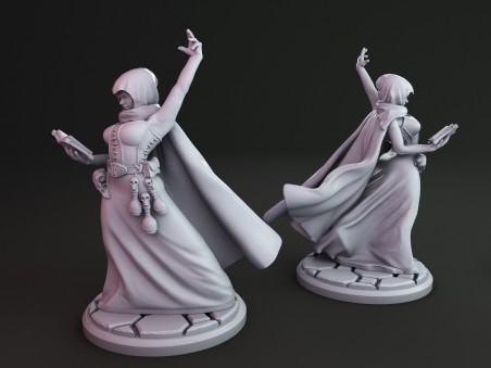 Fantasy Woman "Latifa" miniature