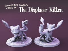Criaturas Curiosas de la Isla de los Caprichos. Miniatura "El Gatito Desplazador"