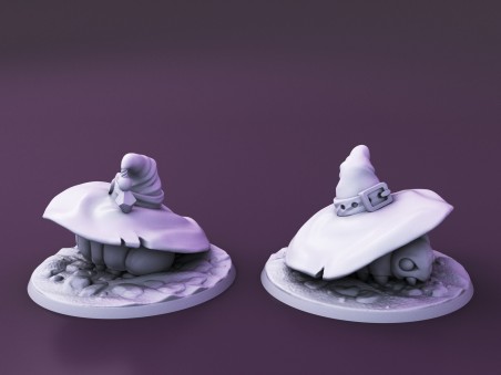 Curious Critters of Whimsy Isle. "The Roly Poly Familiar" miniature