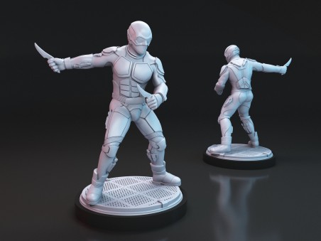 Black Dark miniature