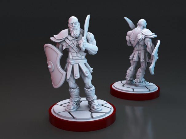 Kratus the Gladiator miniature