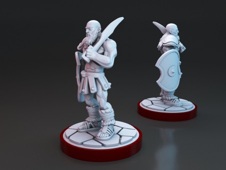 Kratus the Gladiator miniature