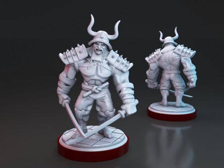 Miniatura del Gladiador Samurai Gigante