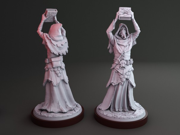 Cultista Anciano con libro