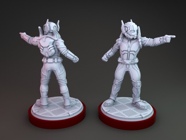 Miniatura de Ant-Man con traje de Yellow Jacket