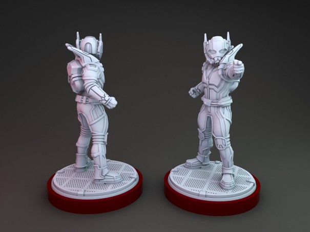 Miniatura de Ant-Man con traje de Yellow Jacket