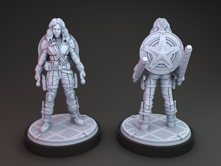 Black Widow miniature