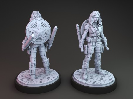 Black Widow miniature