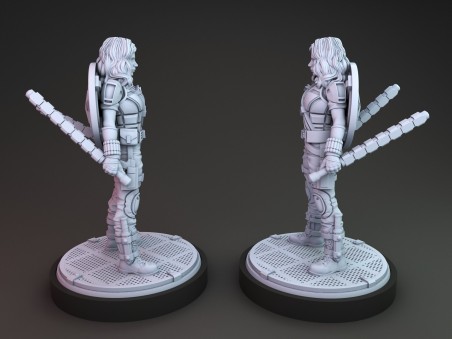 Black Widow miniature